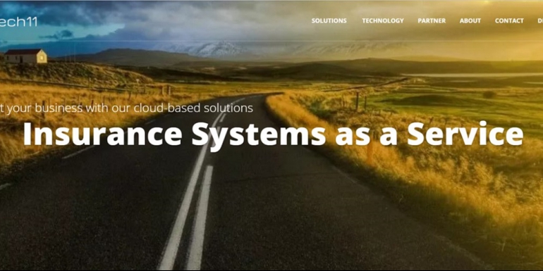 tech11: Unique digital core insurance solutions. End2End. For P&C.
